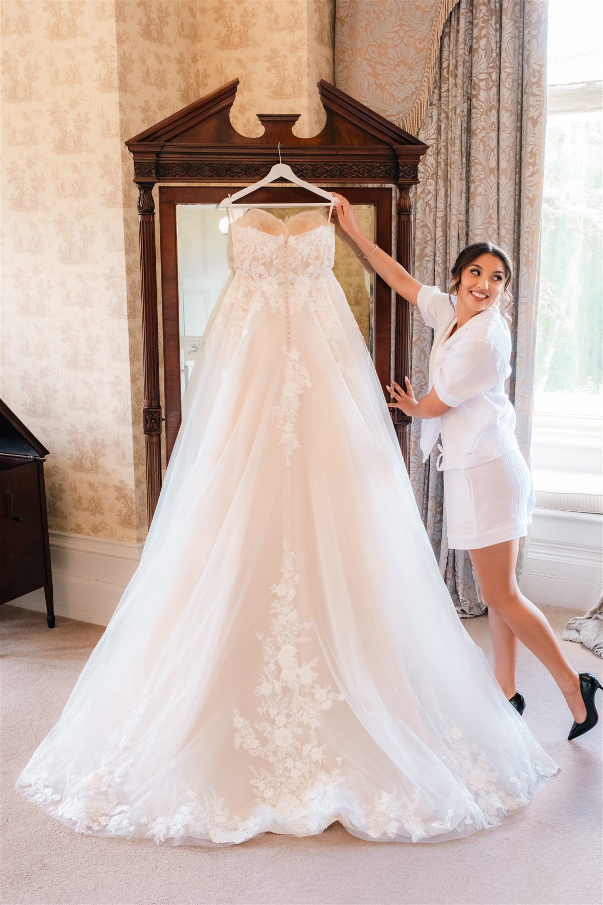 Wedding photography at Rossington Hall by Fanciful Visuals